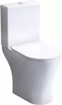 Унитаз-компакт Damixa Sirius DX86C8600SC безободковый, с микролифтом