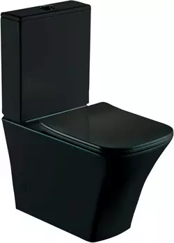 Унитаз-компакт Esbano Crisan ESUNCRISMB черный матовый