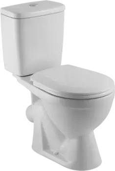 Унитаз-компакт Rosa Лира Люкс белый, с микролифтом 4620008197142