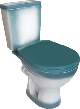 Унитаз-компакт Rosa Соло зеленый декор 4640021065778