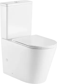 Унитаз-компакт Weltwasser WW SK Salzbach 011 GL-WT безободковый, с микролифтом, белый глянец 10000011688