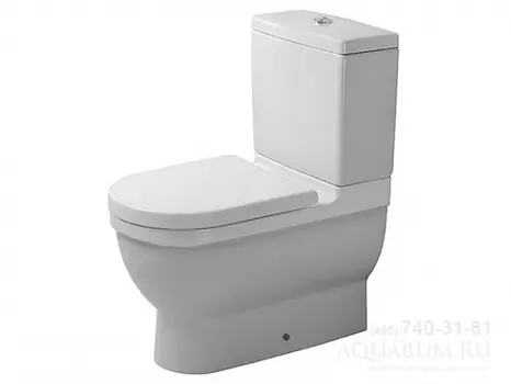 Унитаз напольный Duravit Starck 3 0128090000