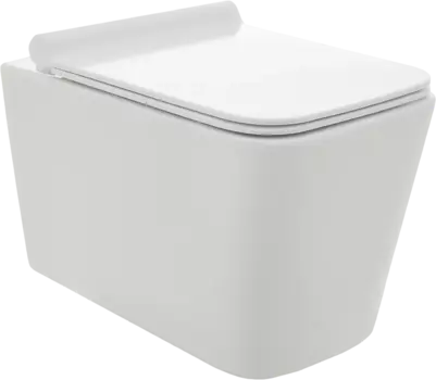 Унитаз подвесной AQUAme AQM2003 безободковый, с микролифтом