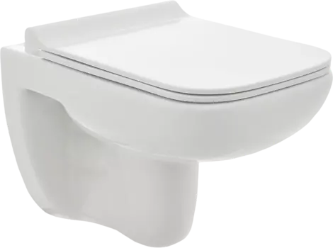 Унитаз подвесной AQUAme AQM2007 безободковый, с микролифтом