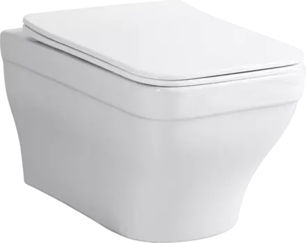 Унитаз подвесной Aquanet Elegant 280960 безободковый, с микролифтом