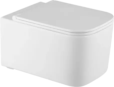 Унитаз подвесной Art&Max Latina AM215CHR/SC с микролифтом, белый