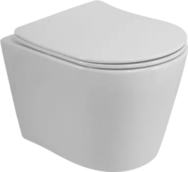 Унитаз подвесной Art&Max Tito AM2380CHRV/SC безободковый, с микролифтом