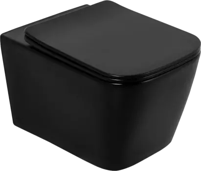 Унитаз подвесной BelBagno Ardente-C BB3202CHR-MB матовая черная