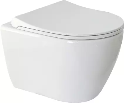 Унитаз подвесной Berges Wasserhaus Geo 082101 тонкое сиденье