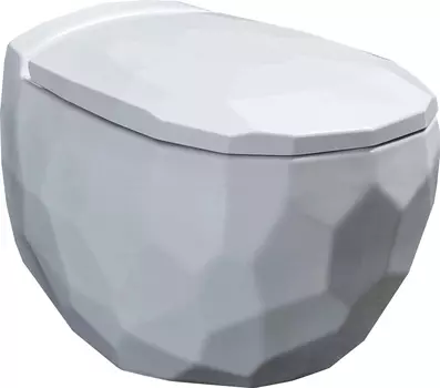 Унитаз подвесной beWash Bekinger 87303201 с сиденьем микролифт белый