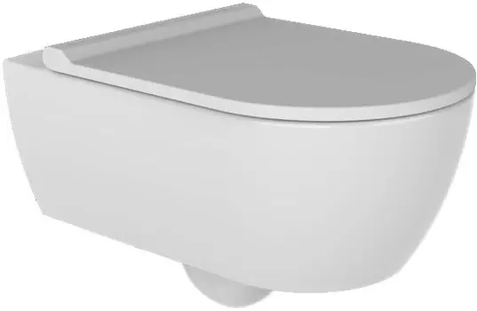 Унитаз подвесной beWash Melville HRKA052N3VP1W5SZ0 с сиденьем микролифт, с функцией биде