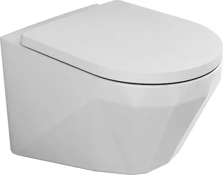 Унитаз подвесной Bien Moly MLKA052N1VP1W3001 безободковый, с функцией биде