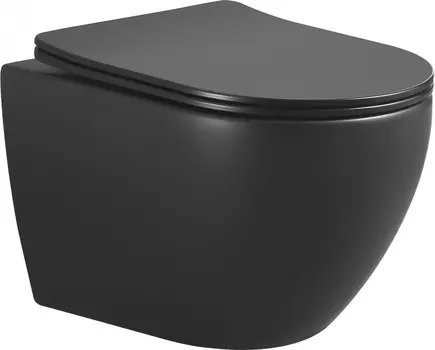 Унитаз подвесной Boheme Nero 961/2 безободковый