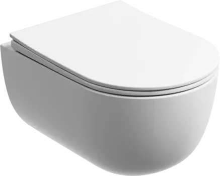 Унитаз подвесной Ceramica Nova Modena Rimless CN6063MW, белый