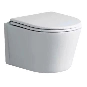 Унитаз подвесной CeruttiSpa Santa Aria CT9666 безободковый, с микролифтом /9666