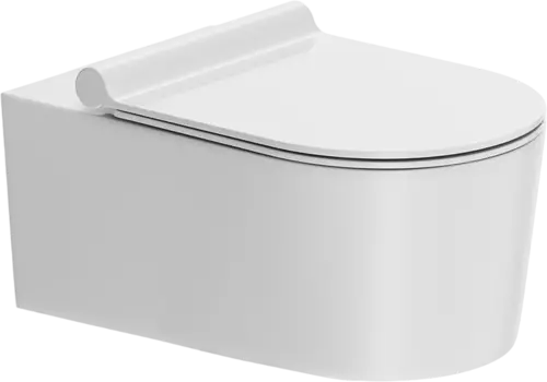 Унитаз подвесной Damixa Eclipse с микролифтом, белый DX31C1738SC