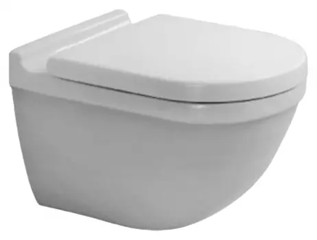 Унитаз подвесной Duravit Starck 3 45270900A1 комплект