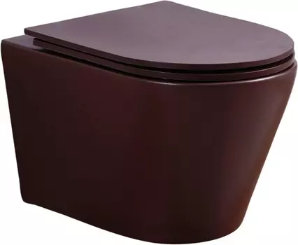 Унитаз подвесной Esbano Clavel ESUPCLAVCM кофе матовый