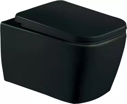 Унитаз подвесной Esbano Tiron-C ESUPTIROCBM черный матовый