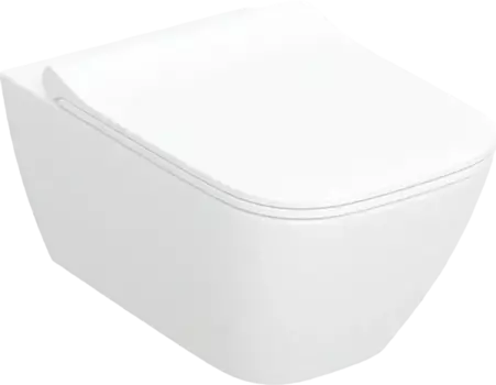 Унитаз подвесной Geberit Smyle Square 500.685.01.1 с микролифтом