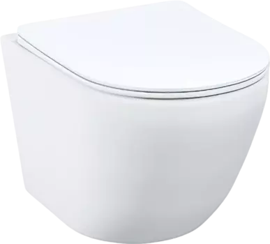 Унитаз подвесной Iddis Blanco BLARNSEi25 безободковый, с микролифтом