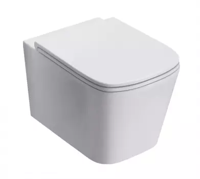 Унитаз подвесной Lorne Lambro Tornado LN5007505 безободковый, с микролифтом