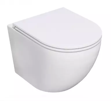 Унитаз подвесной Lorne Pilpao Tornado LN5007502 безободковый, с микролифтом