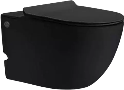 Унитаз подвесной SantiLine SL-5031MB с импульсной системой смыва