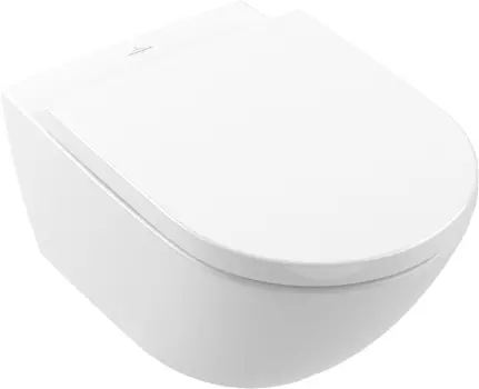 Унитаз подвесной Villeroy & Boch Subway 3.0 4670TS01 alpin, сиденье с микролифтом