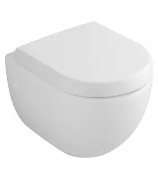 Унитаз подвесной Villeroy & Boch Subway укороченный, alpin 6604 1001