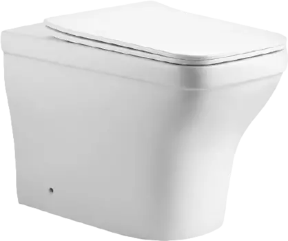 Унитаз приставной Акватек Амадео AQ1964-00 безободковый, с микролифтом