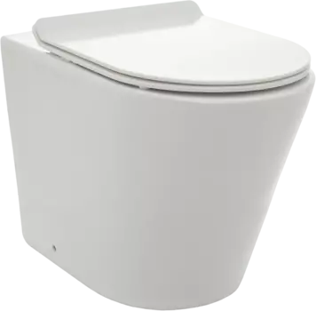 Унитаз приставной AQUAme AQM3001 безободковый, с микролифтом