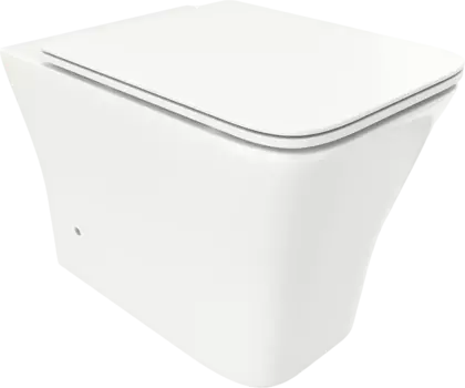 Унитаз приставной CeruttiSpa Marmolada F 8906 безободковый, с микролифтом /8906