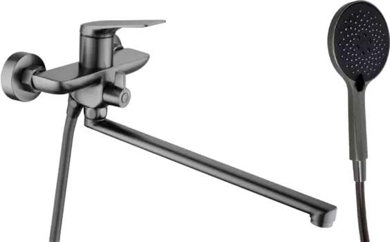 Универсальный смеситель Haiba HB22816-3 пепельный