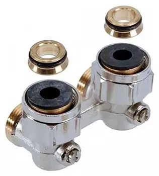 Узел присоединения Oventrop Multiflex F 3/4 x 3/4 угловой 1015814