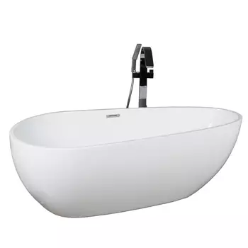 Ванна акриловая отдельностоящая Cerutti Spa MiMi CT8686 (1700х800х600)