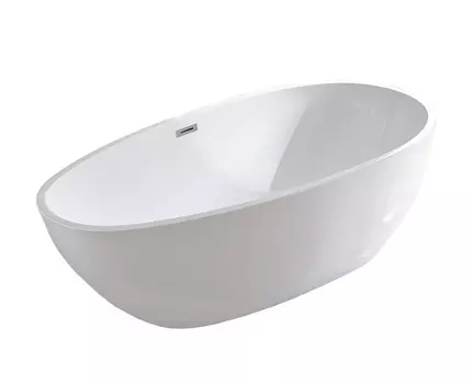 Ванна акриловая Vincea 170 x 80 x 60 см, слив-перелив в комплекте, белый, VBT-422-1700