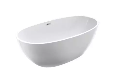 Ванна акриловая Vincea 170 x 85 x 58 см, слив-перелив в комплекте, белый, VBT-404-1700