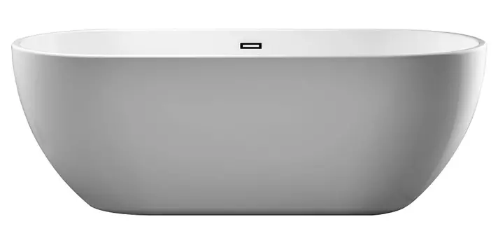 Ванна акриловая Vincea VBT-108, 180 x 80 x 58 см, слив-перелив в комплекте, белый