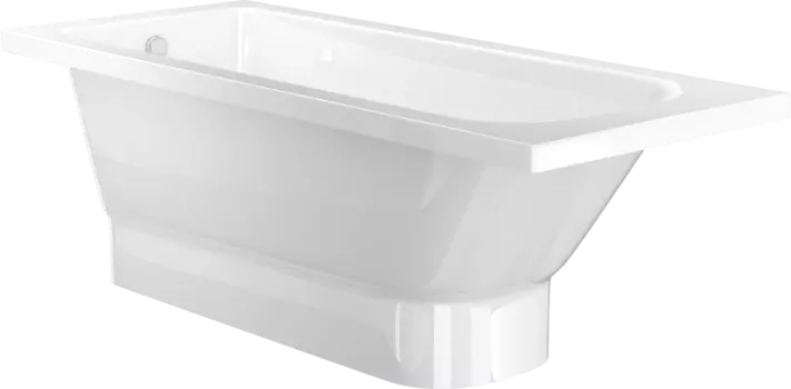 Ванна из искусственного камня Фэма Виктория 160x70, белый глянец 4607146341477