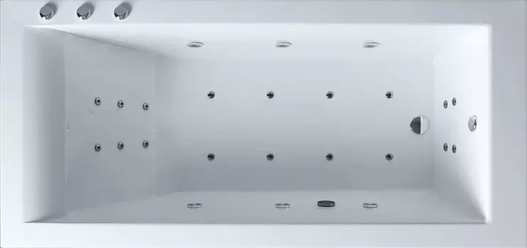 Ванна из искусственного камня Эстет Дельта 180х80, премиум ФР-00010026