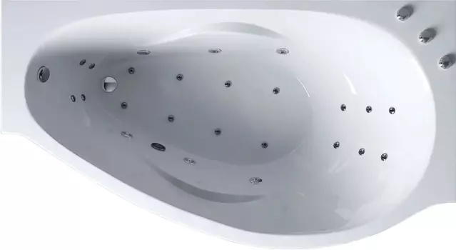 Ванна из искусственного камня Эстет Грация R, 170х94, премиум ФР-00010029