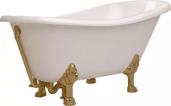 Ванна из искусственного камня Эстет Марсель ФР-00006499 170x80 ножки золото