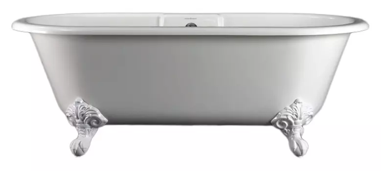 Ванна из искусственного камня Victoria+Albert Cheshire white CHE-N-SW+FT-CHE-SW