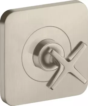 Вентиль Axor Citterio E 36771820 шлифованный никель