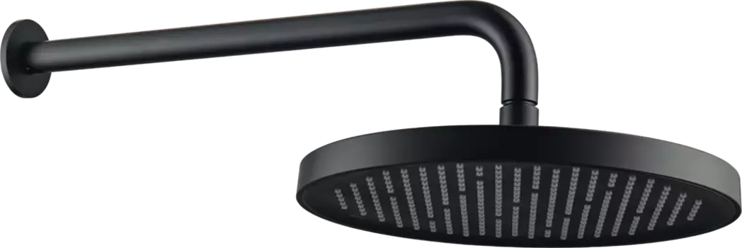 Верхний душ Акватек AQ2080MB 260 мм, черный