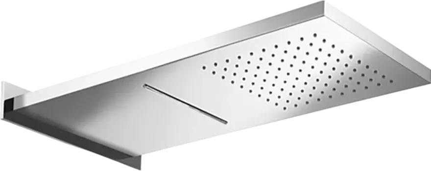 Верхний душ Gattoni Programma doccia 9945/PDCO С ВНУТРЕННЕЙ ЧАСТЬЮ, хром