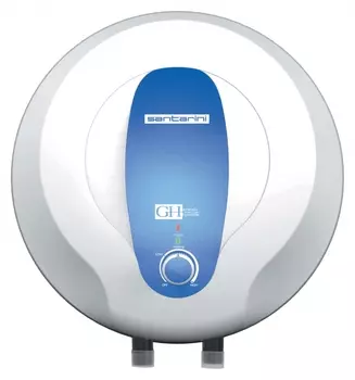 Водонагреватель General Hydraulic Santarini Star Over 15L над раковиной 5150100151