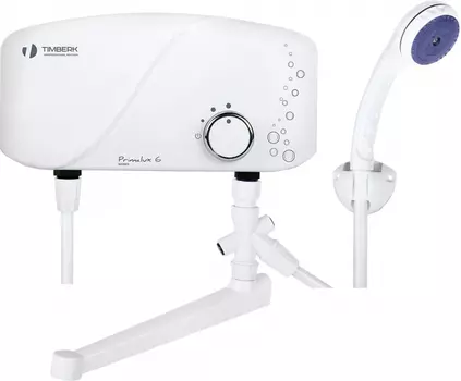 Водонагреватель Timberk Primalux WHEL-3 OSC кран и душ