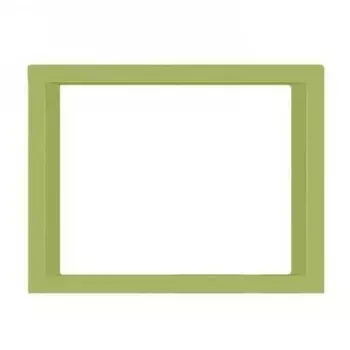 Вставка 2-модульная Mono Electric Larissa зеленый 103-000300-153